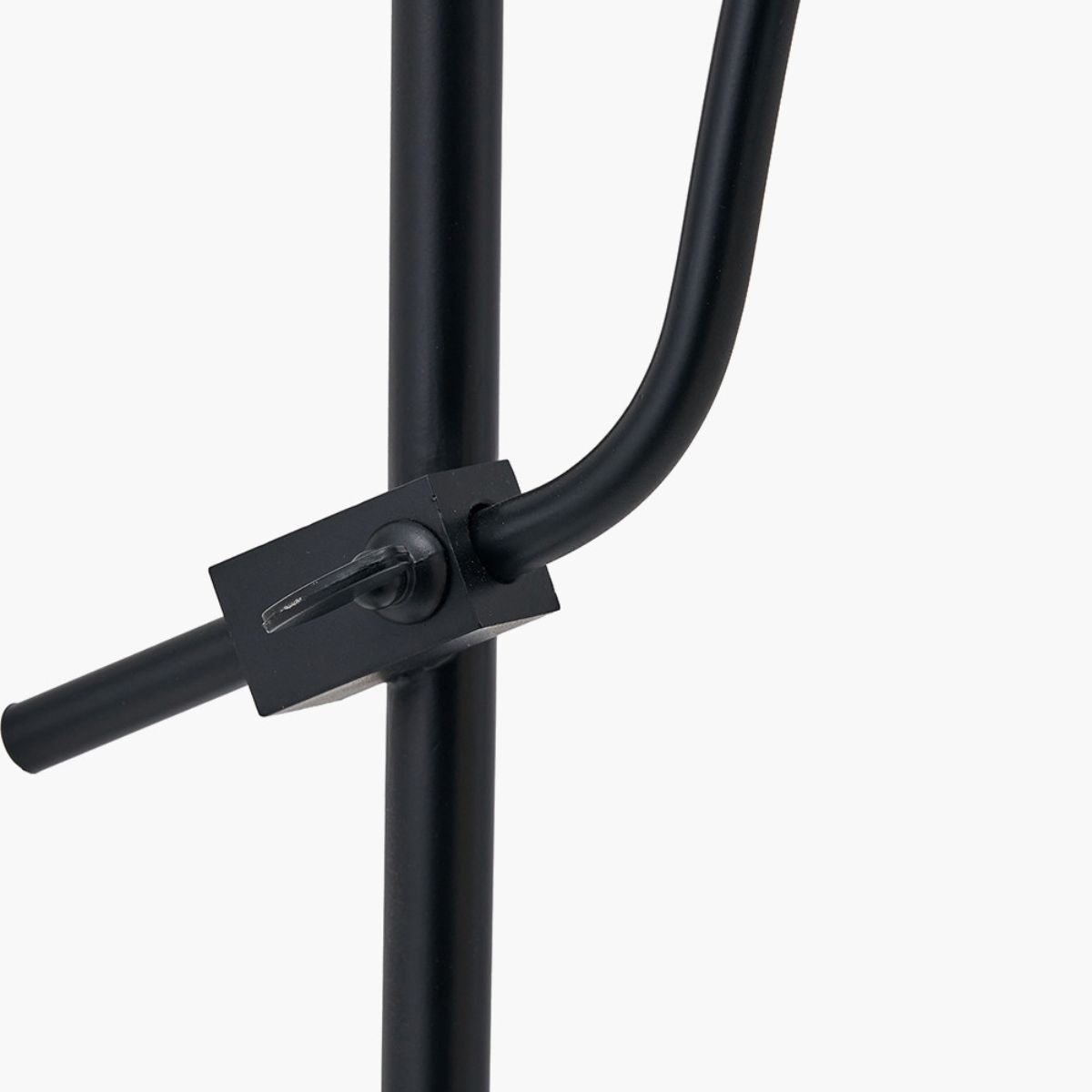 Pacific Lifestyle Ari Black Metal Curved Arm Table Lamp