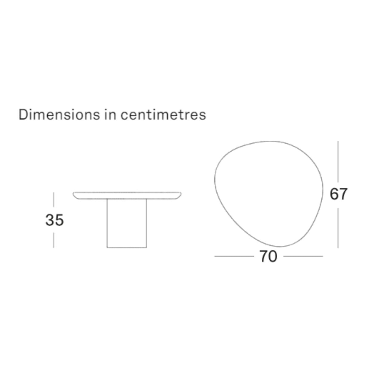 Vincent Shepherd Ari Coffee Table – Small & High