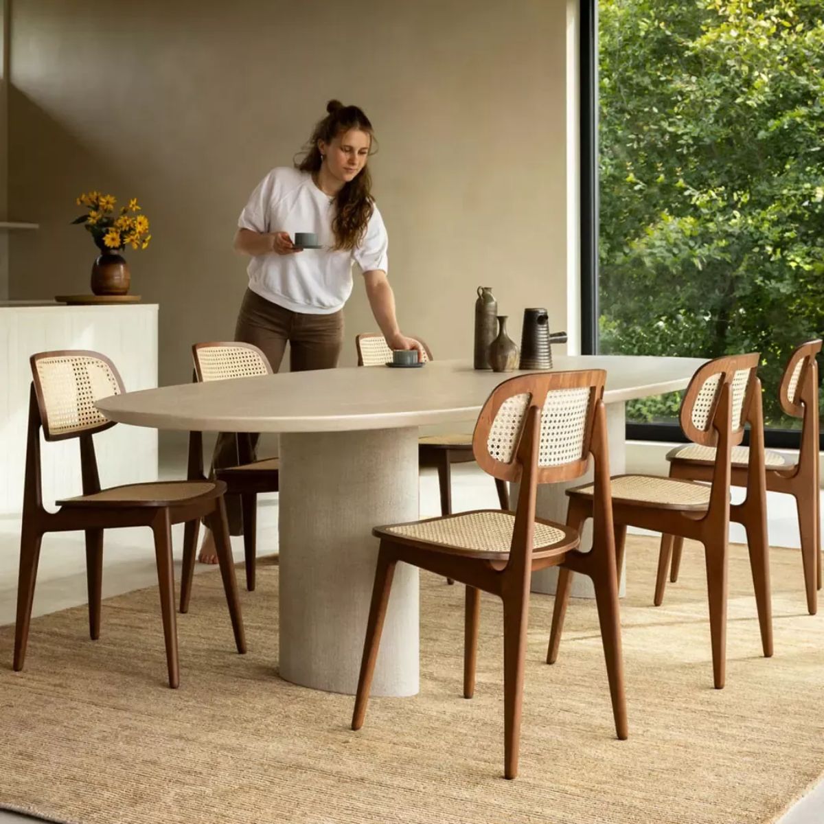 Vincent Shepherd Ari Eclipse Dining Table | Size Options