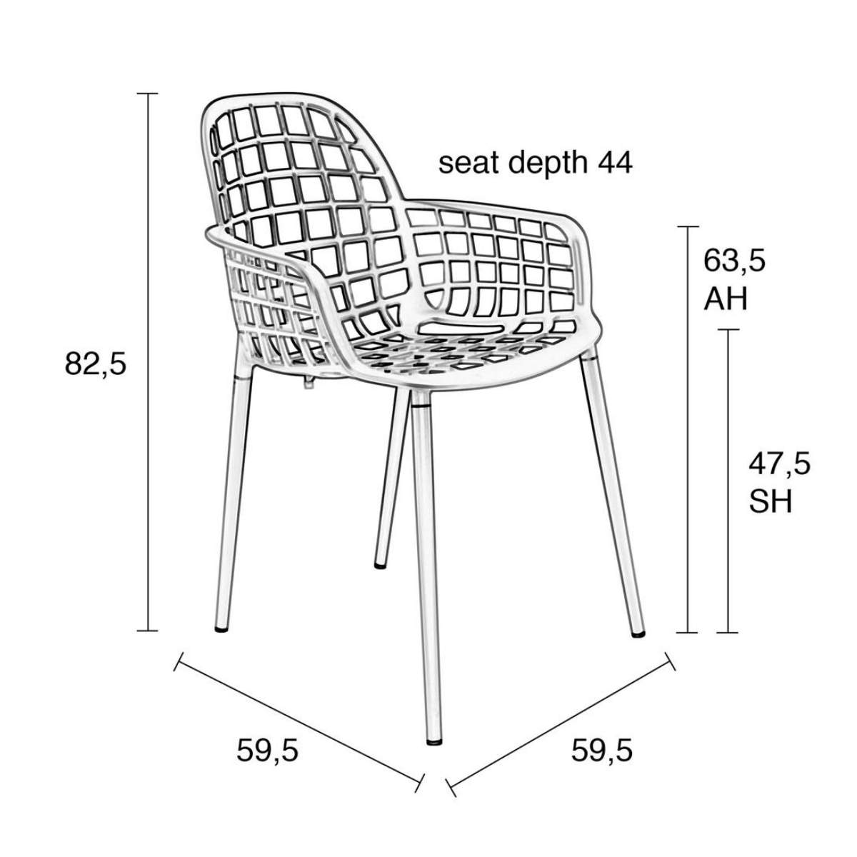 Zuiver Armchair Albert Kuip Garden