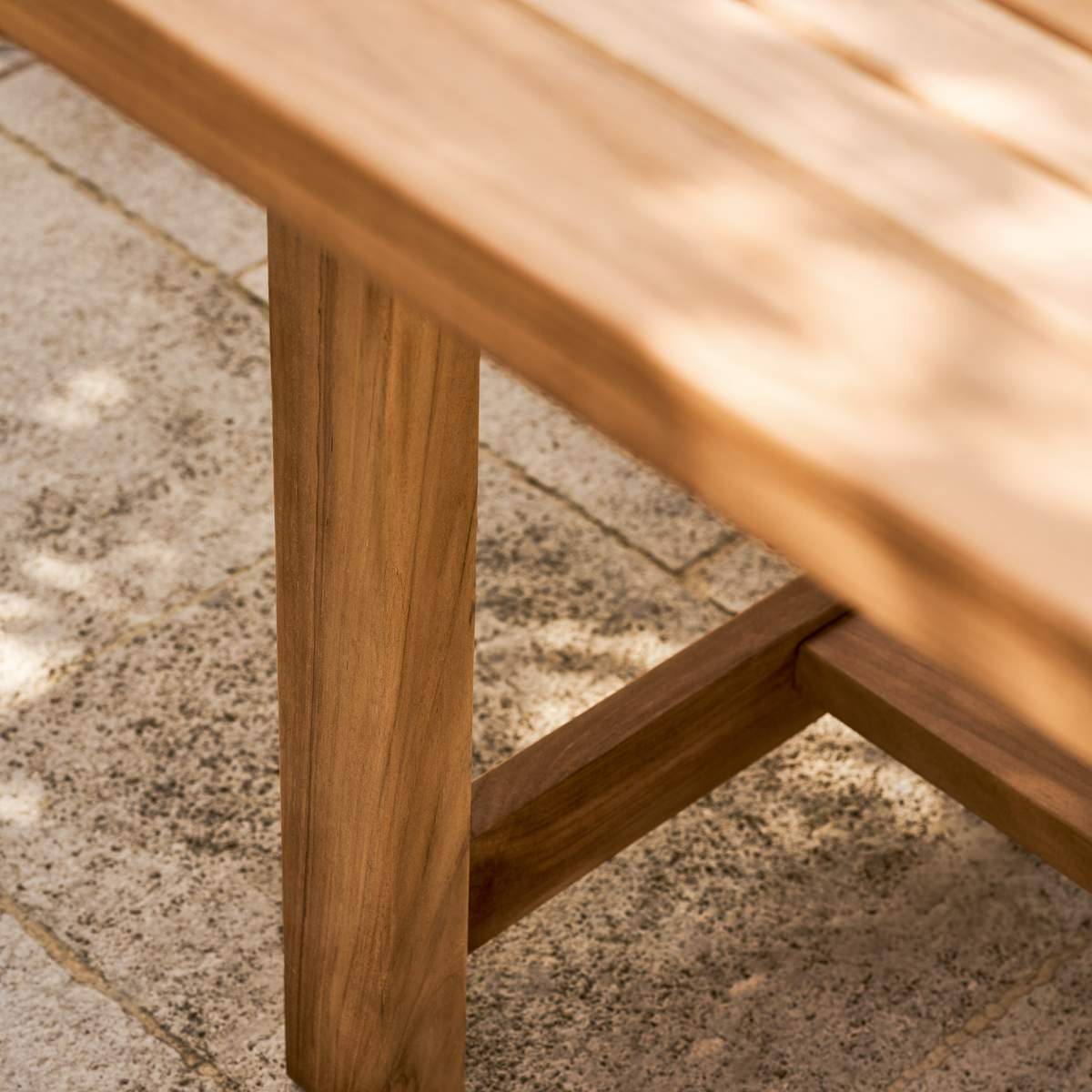 Garden Trading Arrow Teak Rectangular Extending Dining Table 240-300cm