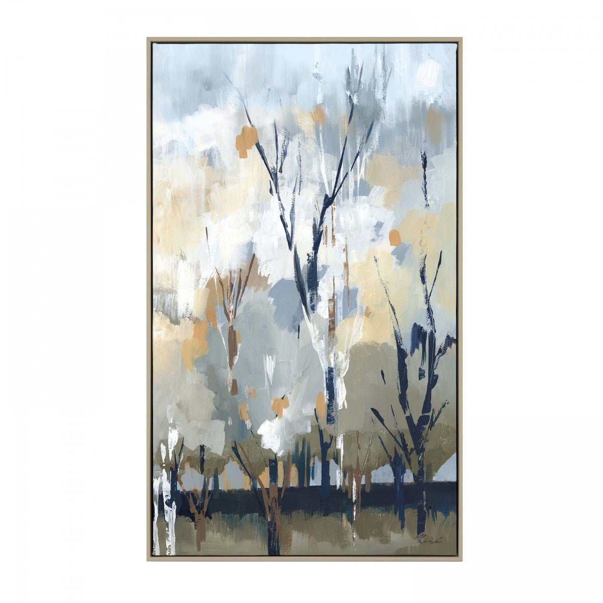 Art Marketing ‘Silver Birch Blues’ Wall Art - 67 x 40cm