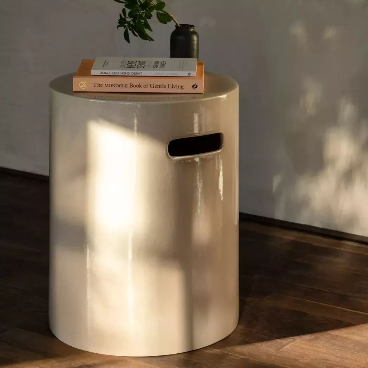 Vincent Shepherd Arvin Ceramic Stool/ Side Table
