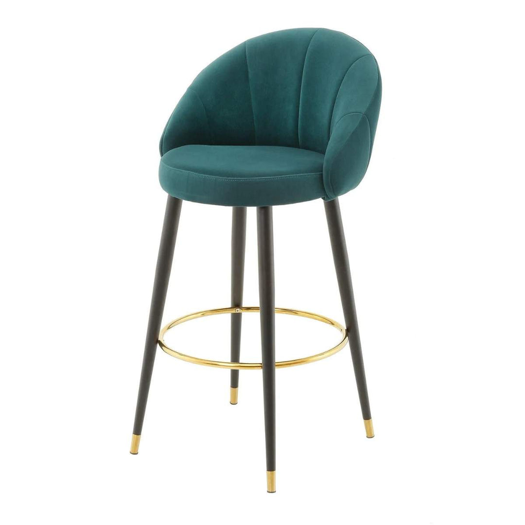 Mindy Brownes Ashley Highback Stool (Teal)