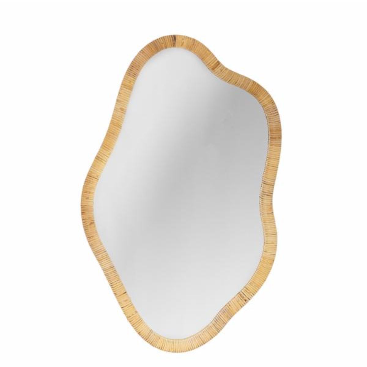 Bloomingville Ashlie Rattan Wall Mirror 80x3.5cm
