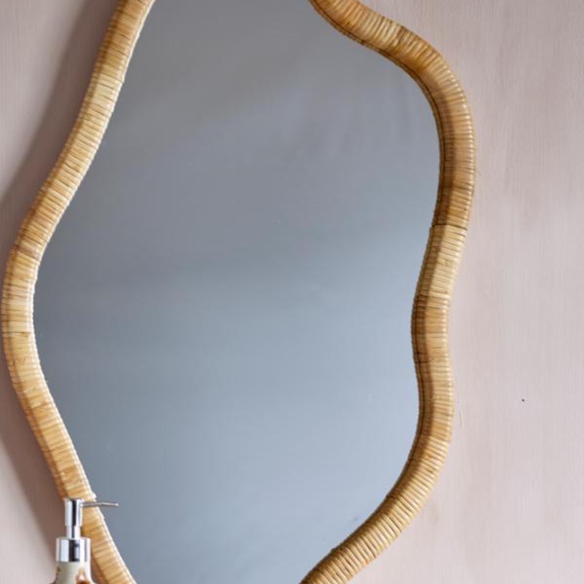 Bloomingville Ashlie Rattan Wall Mirror 80x3.5cm