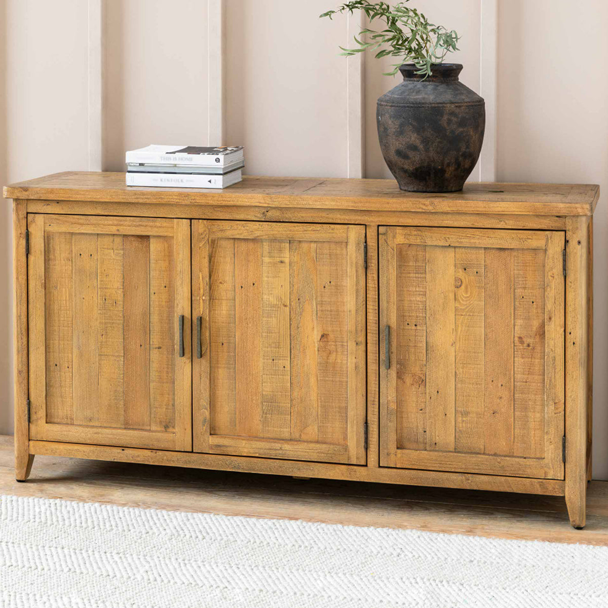 Garden Trading Ashwell Sideboard - 3 Door - Natural