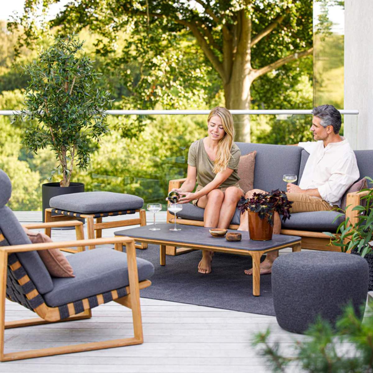 Cane-line Aspect Coffee Table, 120X60 cm
