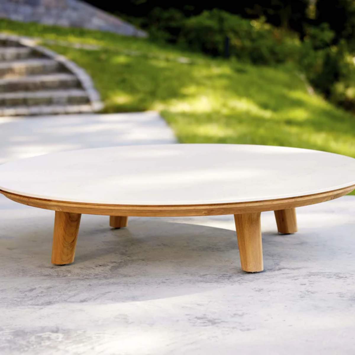 Cane-line Aspect Coffee Table, Dia. 144 cm