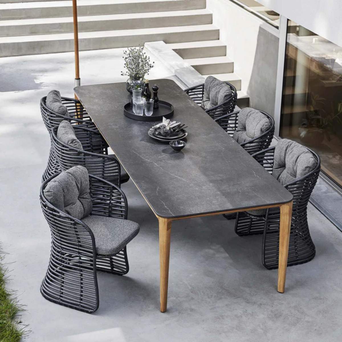 Cane-line Aspect Dining Table, 210 x 100 cm