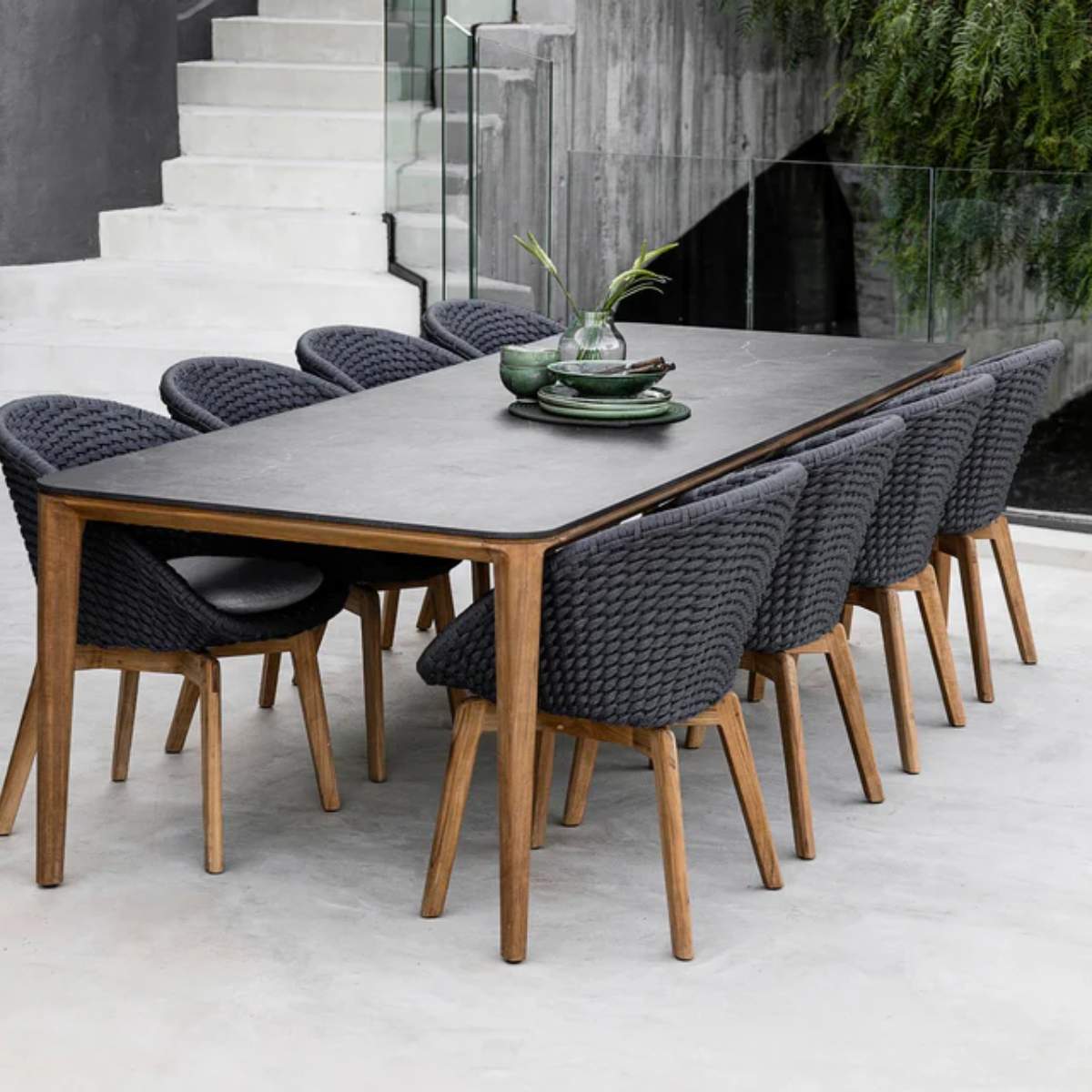 Cane-line Aspect Dining Table, 280 x 100 cm