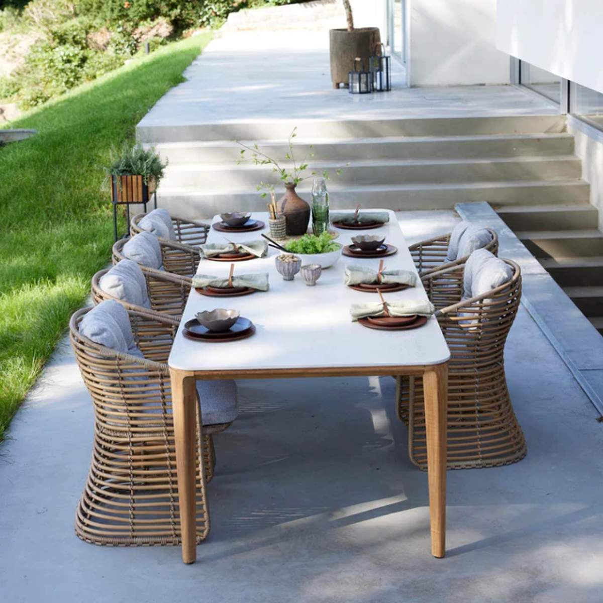 Cane-line Aspect Dining Table, 280 x 100 cm