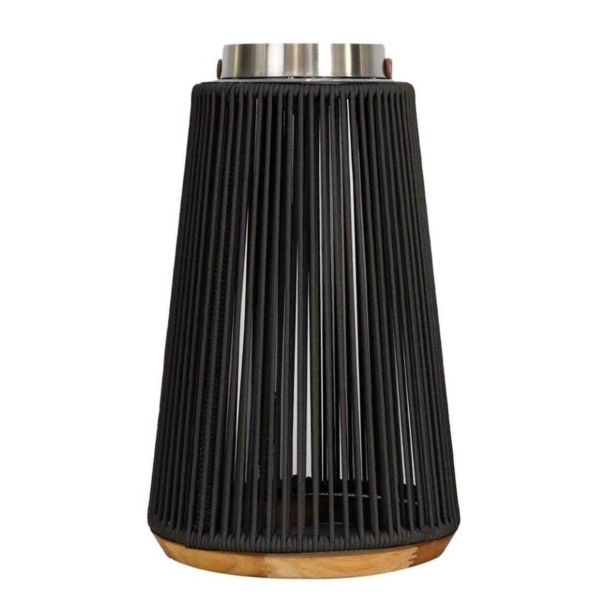 Maze - Athena Large Solar Light - Charcoal