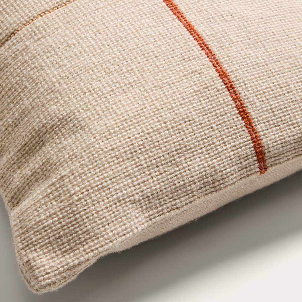 Kave Home Atima yellow 100% PET jacquard cushion cover 45 x 45cm