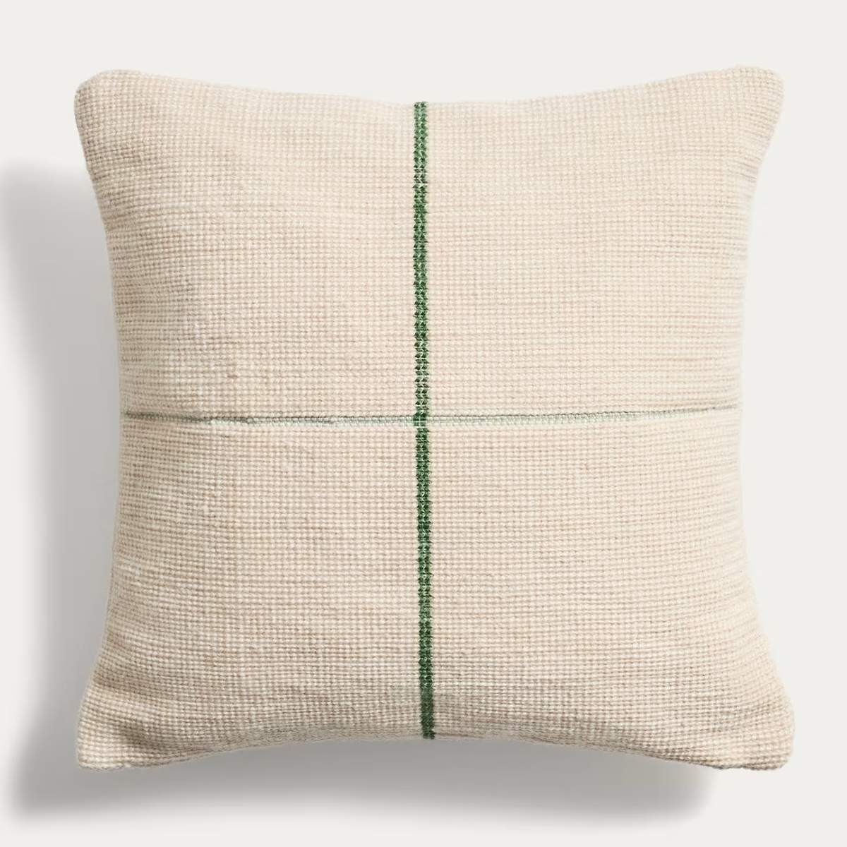 Kave Home Atima yellow 100% PET jacquard cushion cover 45 x 45cm