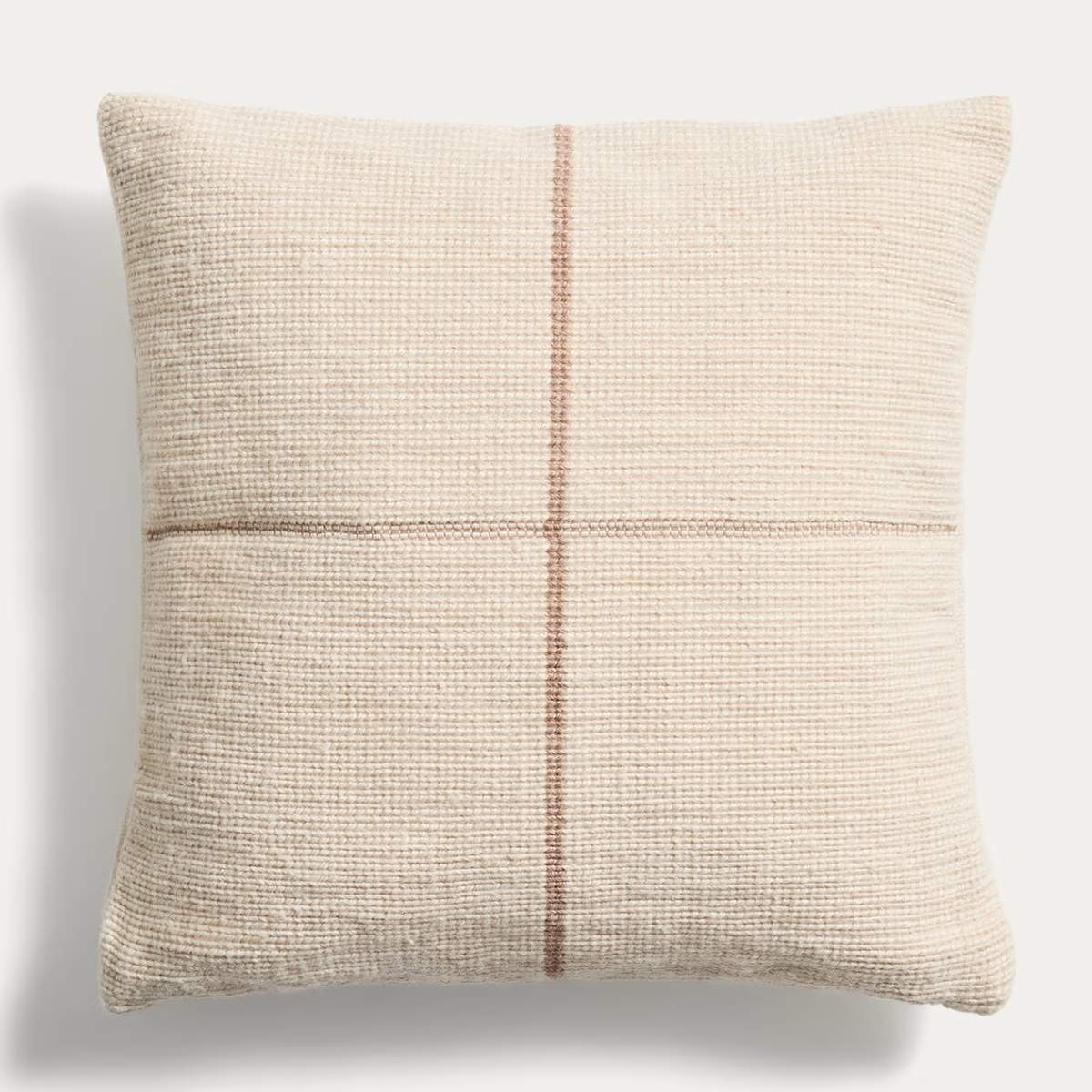 Kave Home Atima yellow 100% PET jacquard cushion cover 45 x 45cm
