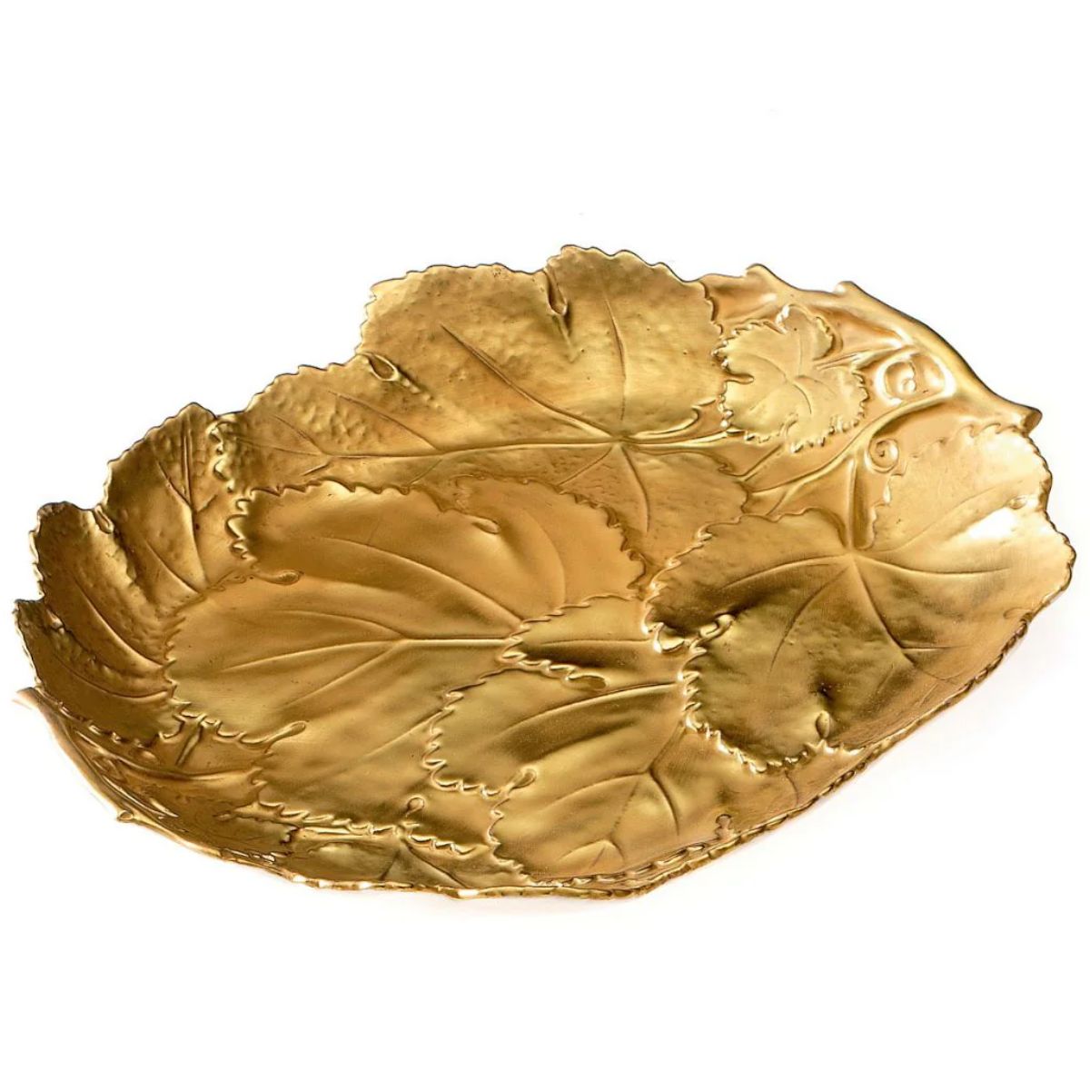 Villari Autumn Gold Medium Oval Trinket dish