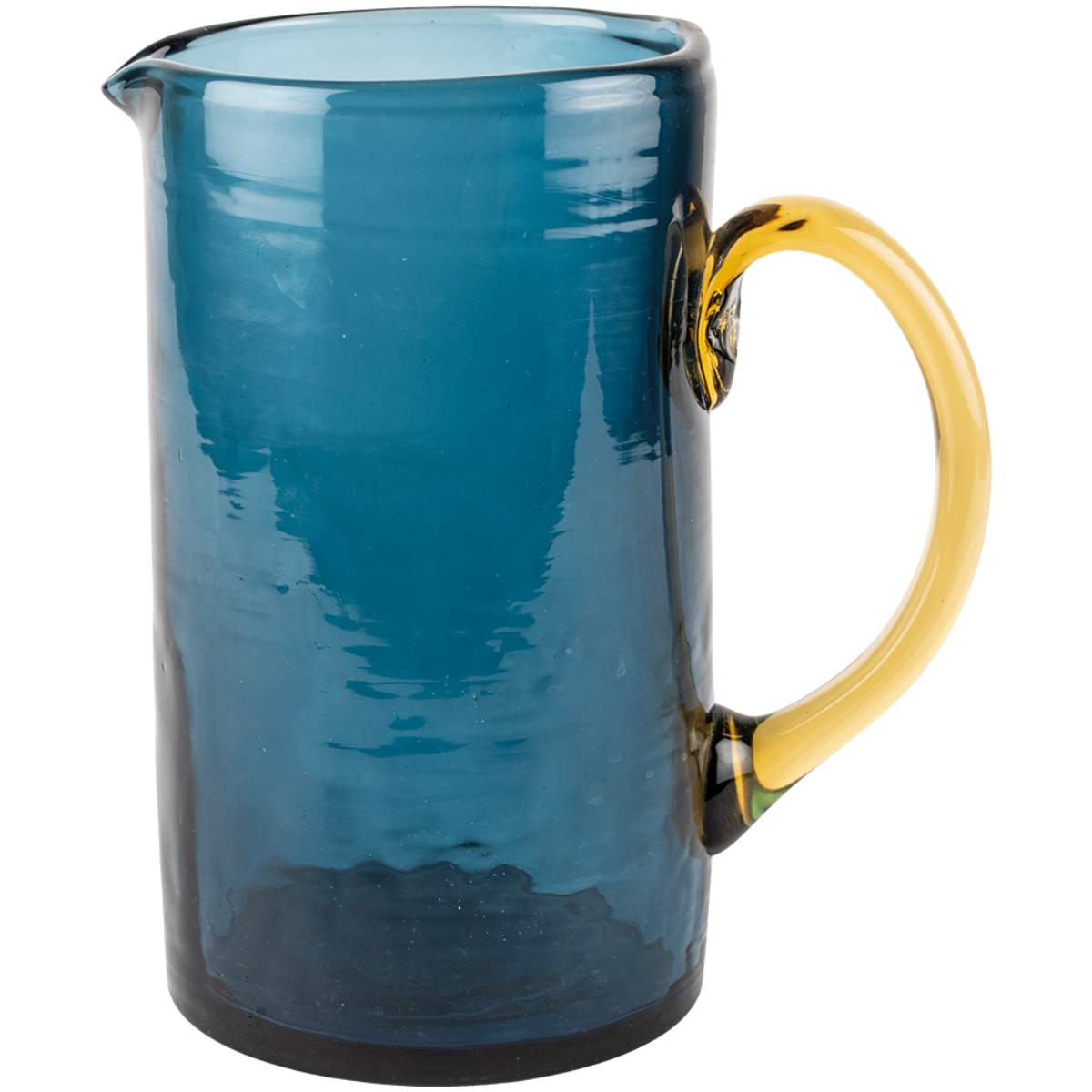 Grand Illusions Ava Water Jug Smoke Blue