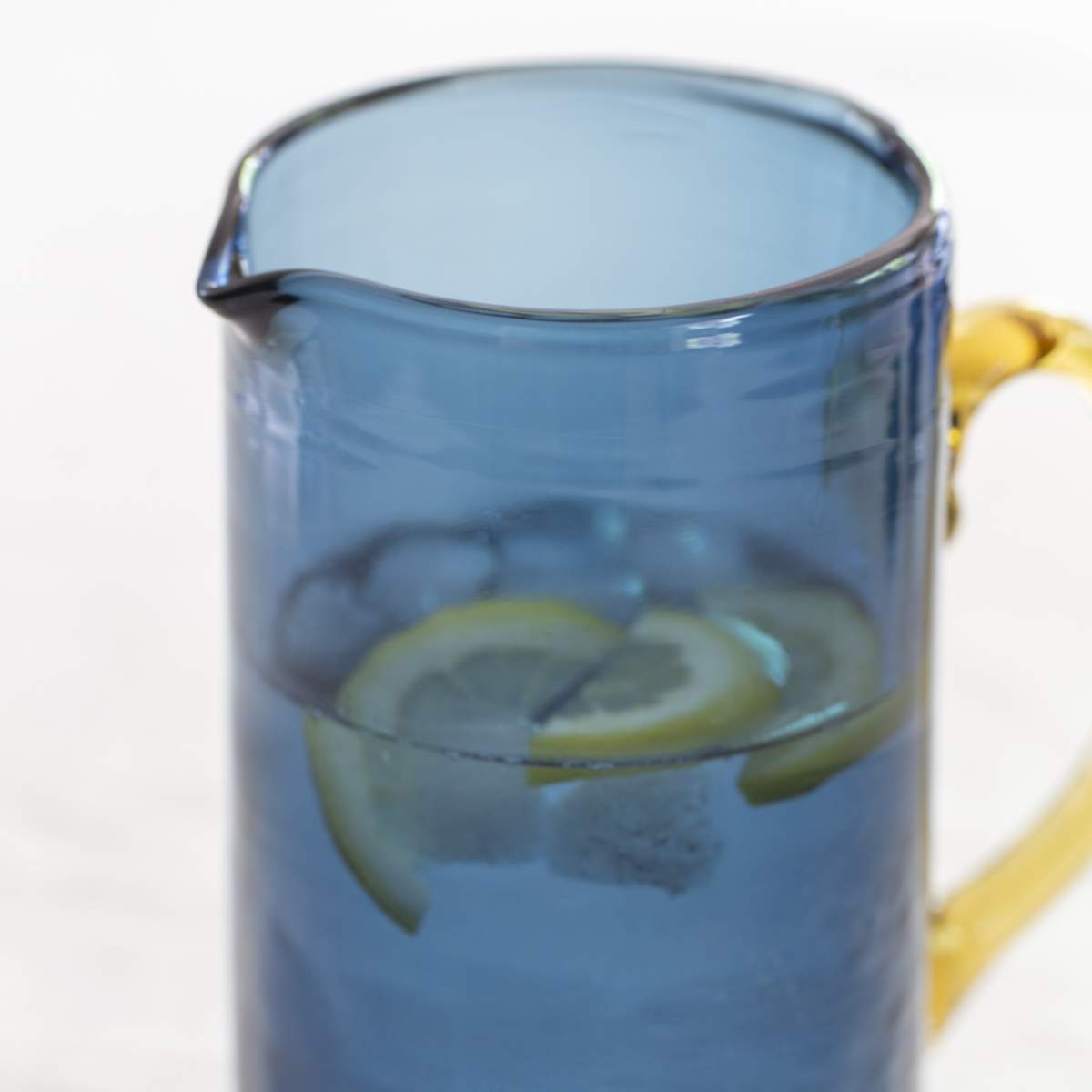 Grand Illusions Ava Water Jug Smoke Blue