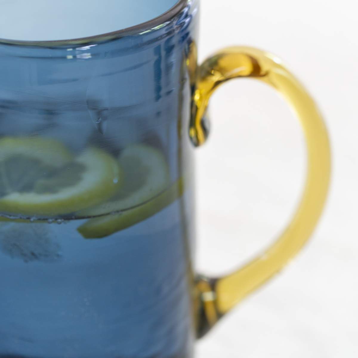 Grand Illusions Ava Water Jug Smoke Blue