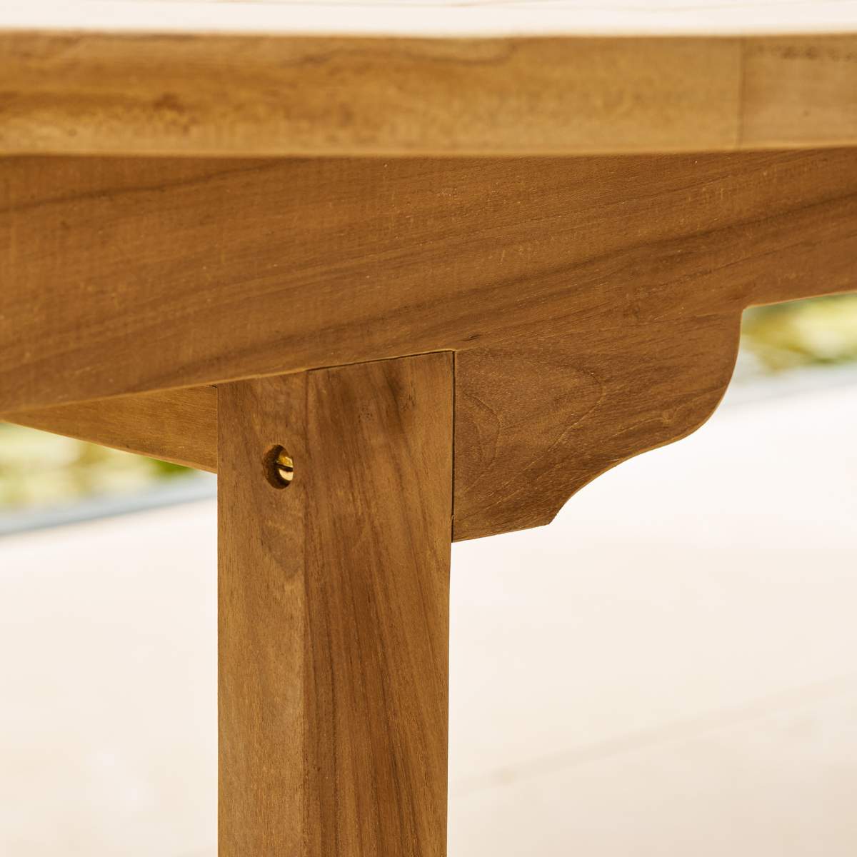 Garden Trading Avon Teak Oval Extending Dining Table 240-300cm