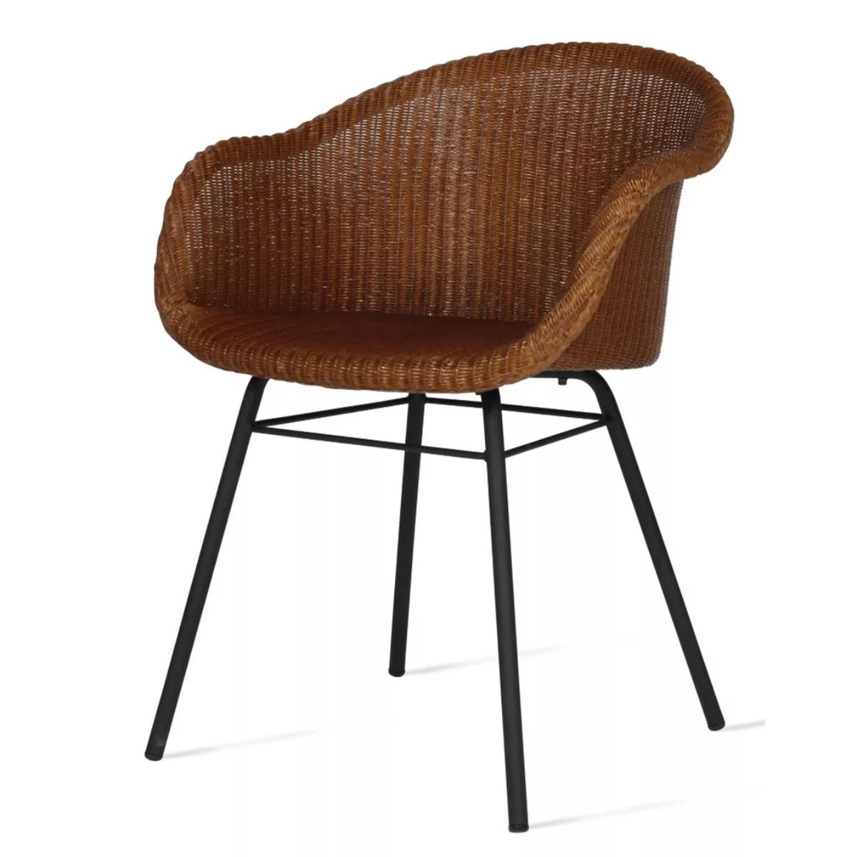 Vincent Shepherd Avril Dining Chair | Black Steel Base | Options