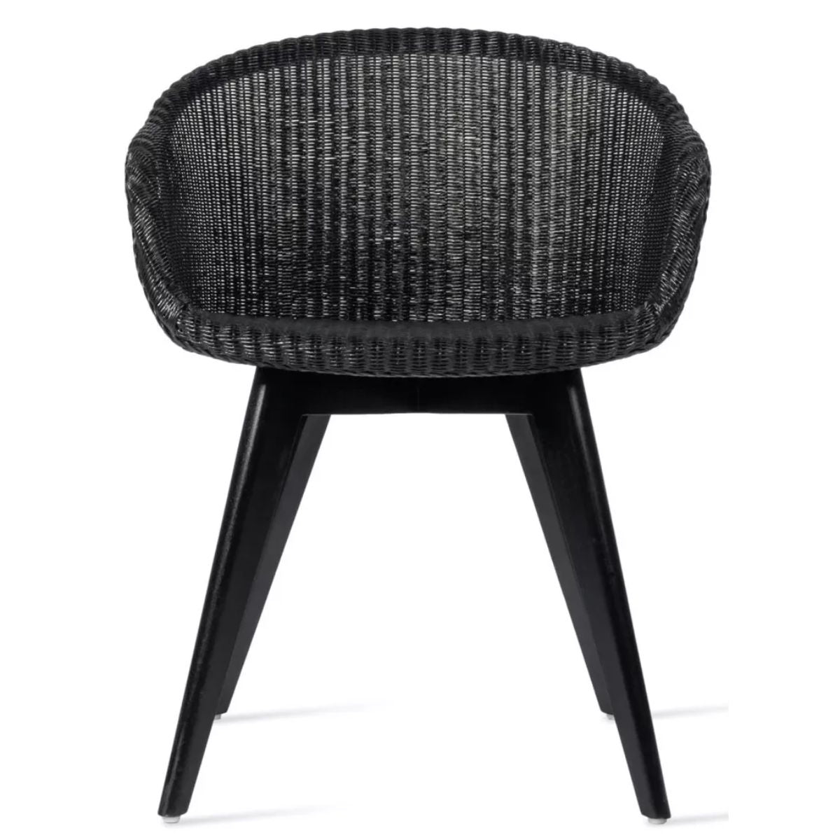 Vincent Shepherd Avril Dining Chair with Black Wood Base