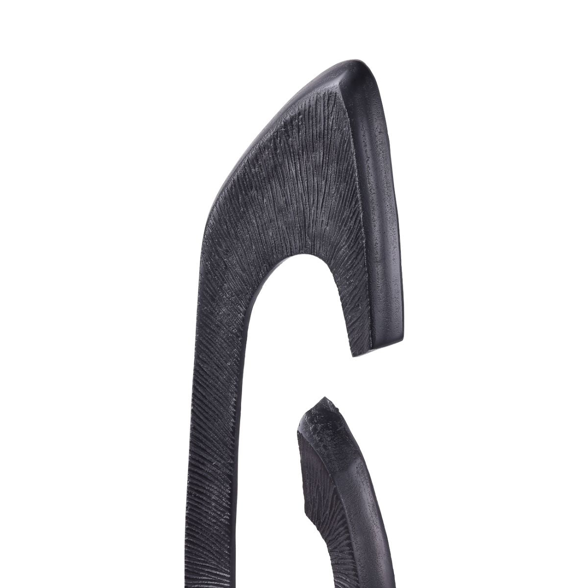 Libra Interiors Axis Black Aluminium Sculpture 117cm