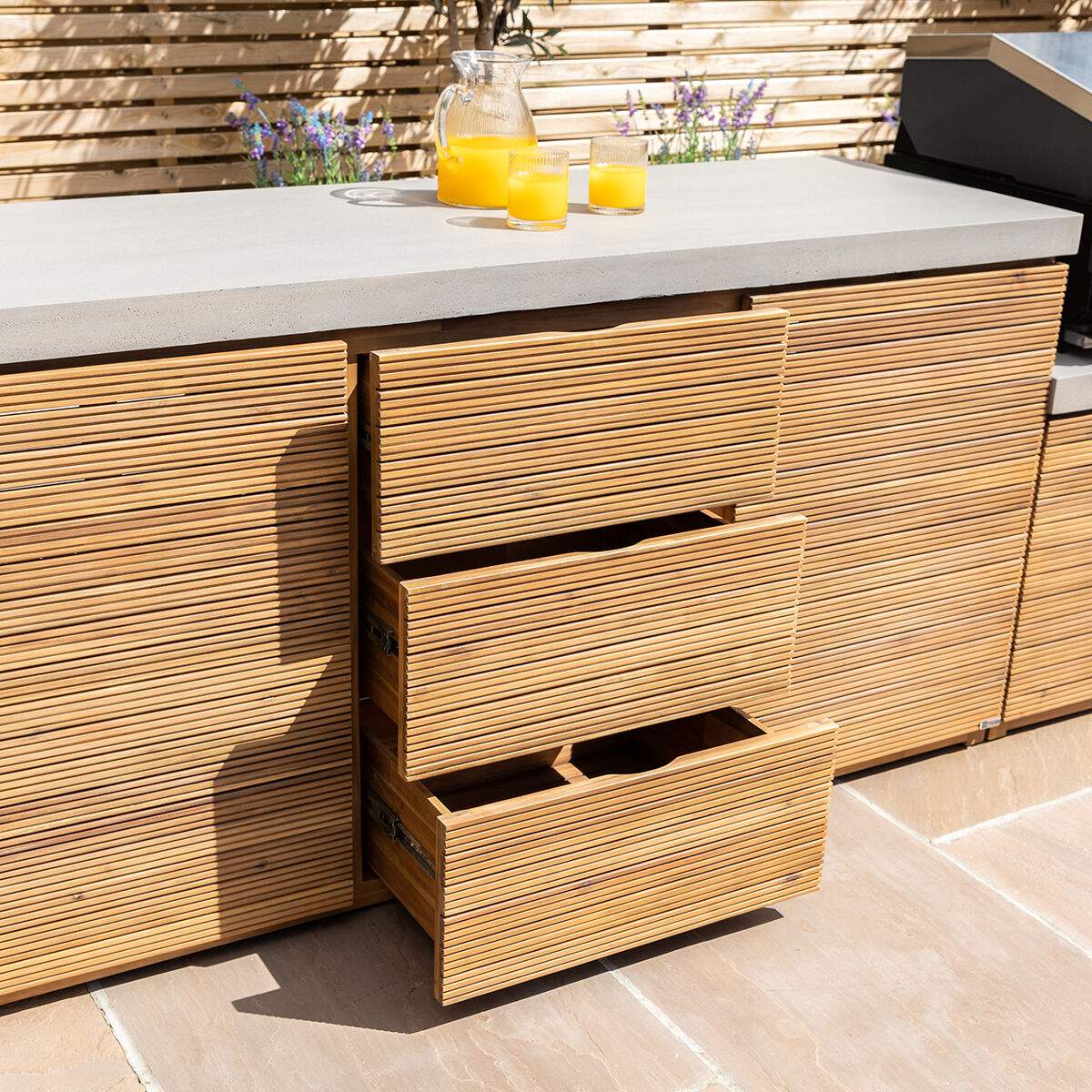 Maze - Bali Outdoor Kitchen Storage Units