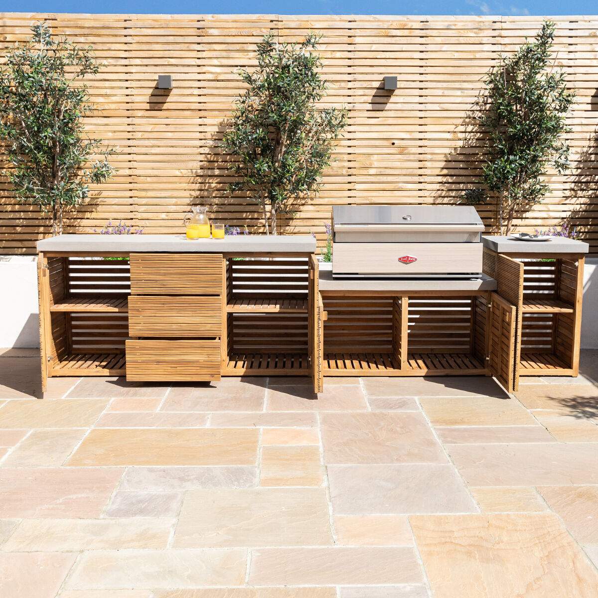 Maze - Bali Outdoor Kitchen Storage Units