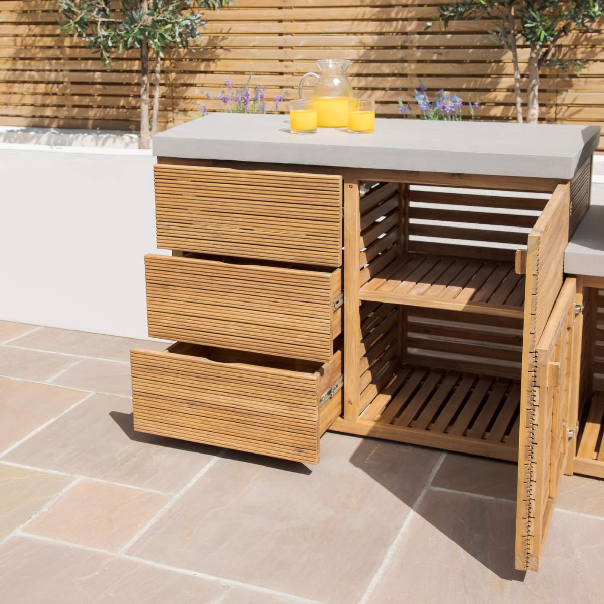 Maze - Bali Outdoor Kitchen Storage Units