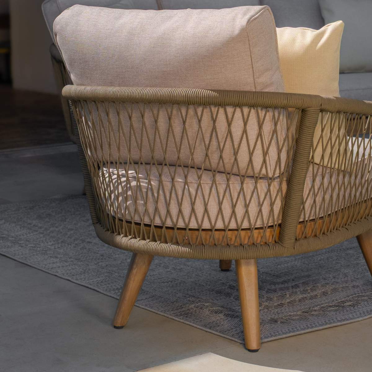 Maze - Bali Rope Weave Lounge Chair