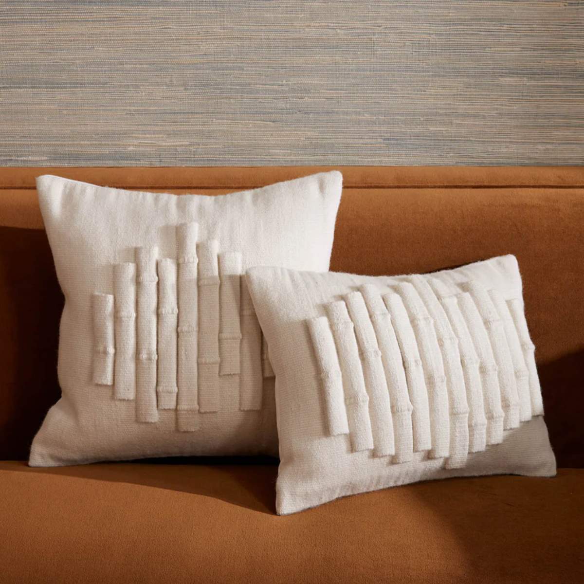 Jonathan Adler Bamboo Square Cushion