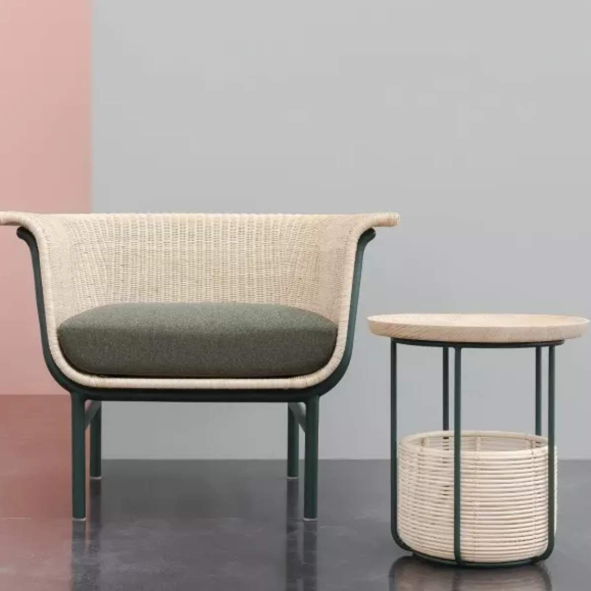 Vincent Shepherd Basket Table Medium