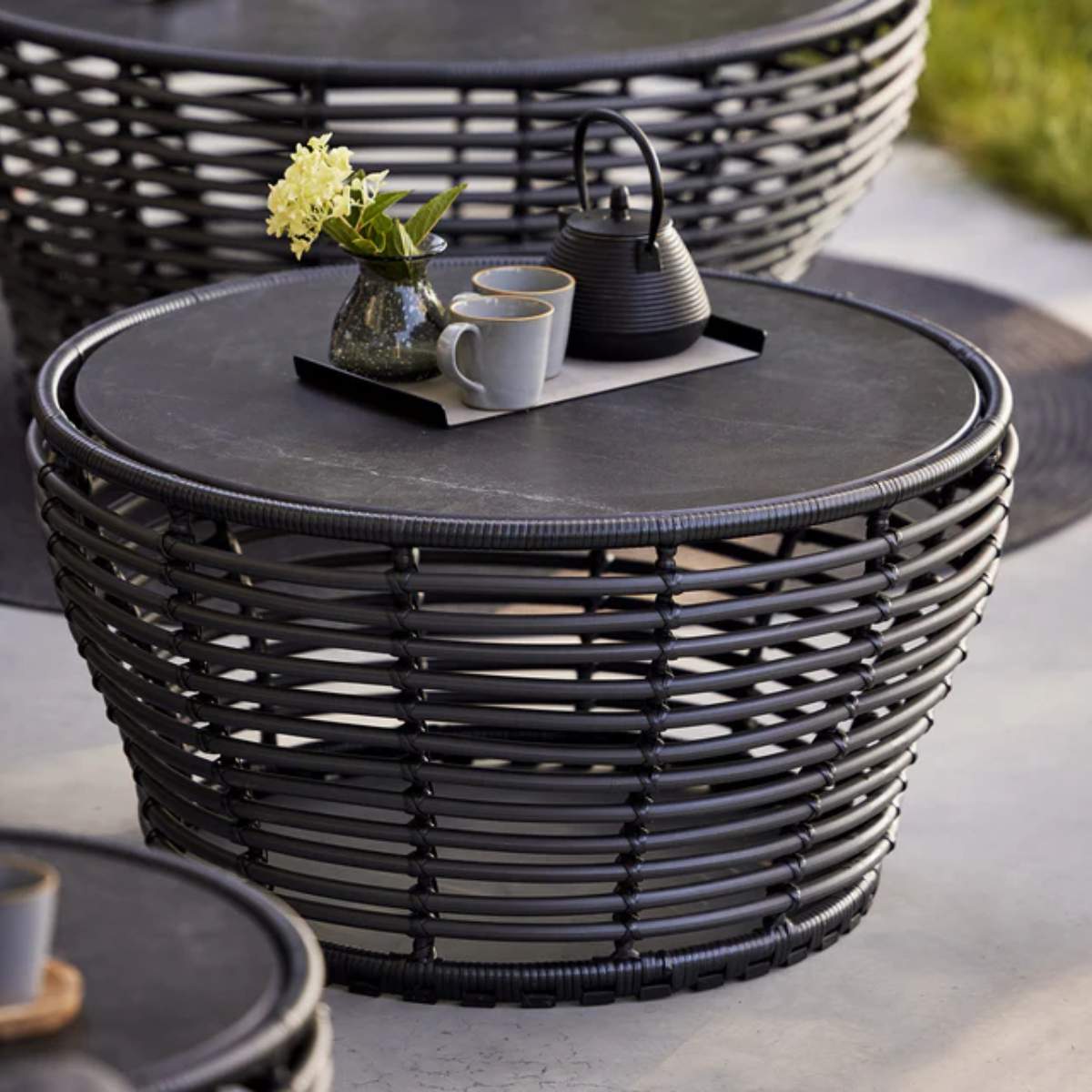 Cane-line Basket Coffee Table, Medium