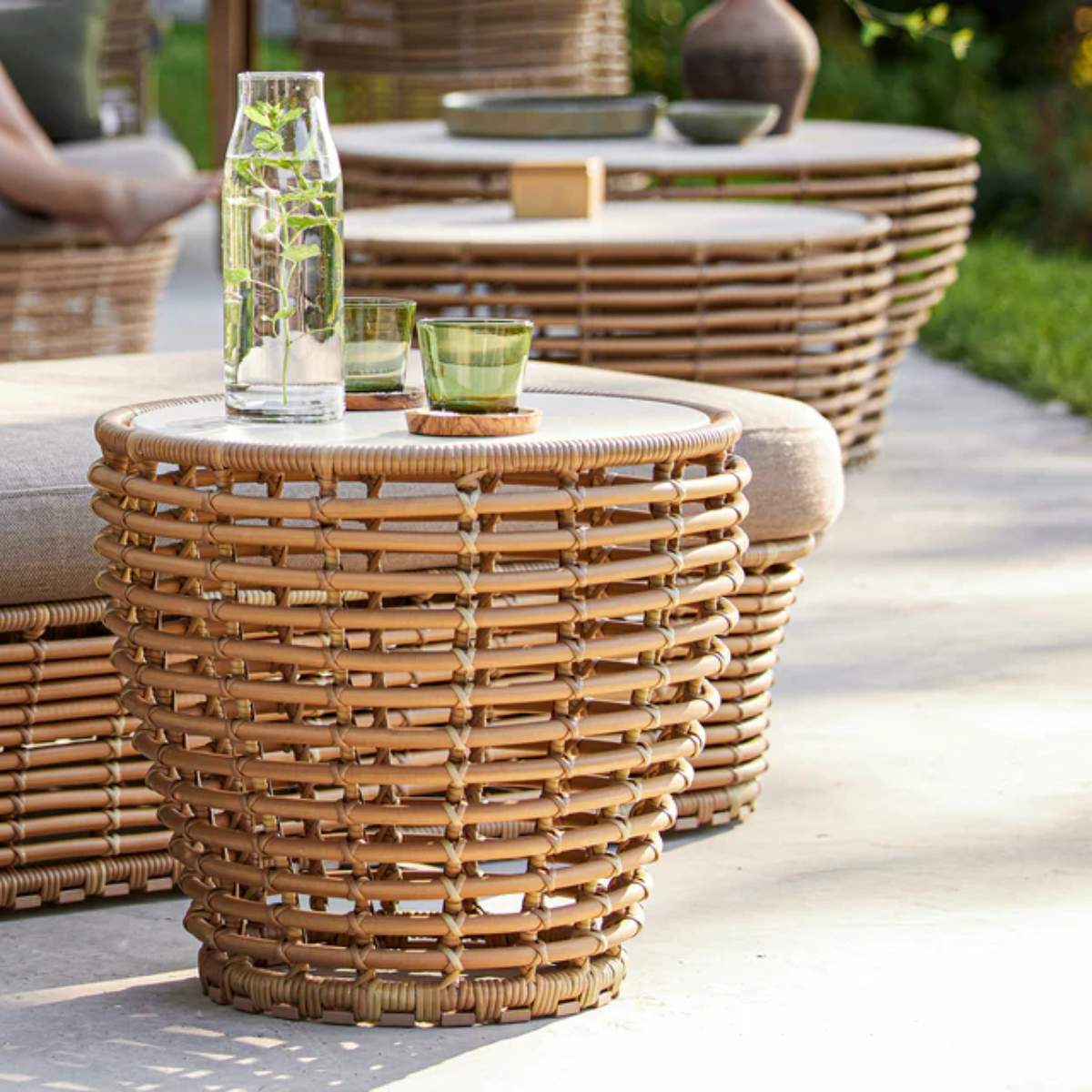Cane-line Basket Coffee Table, Small