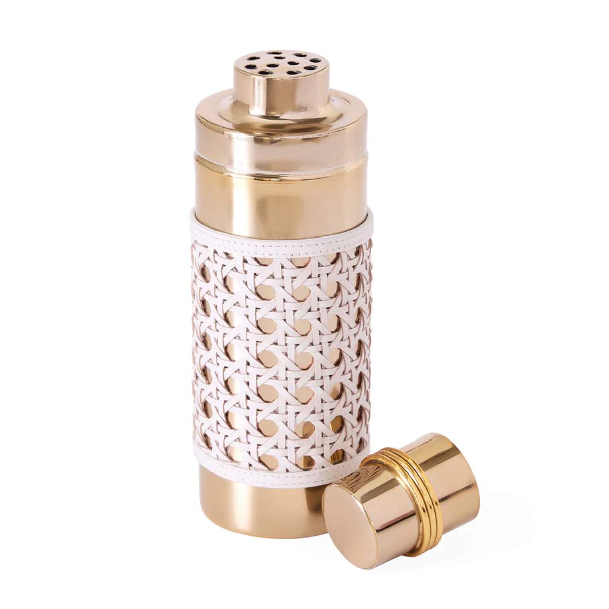 Jonathan Adler Basketweave Cocktail Shaker