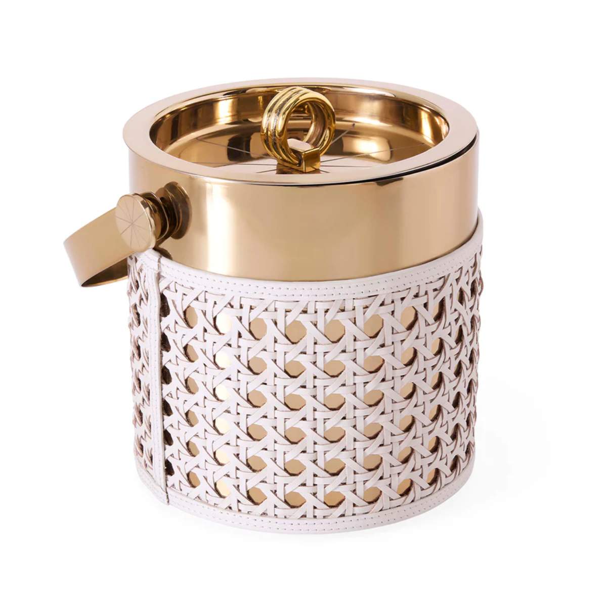 Jonathan Adler Basketweave Ice Bucket
