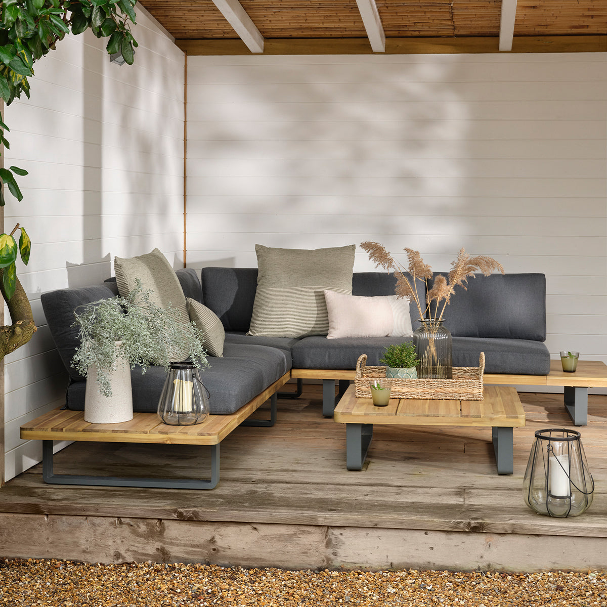 Garden Trading Bayworth Corner Sofa Set Natural