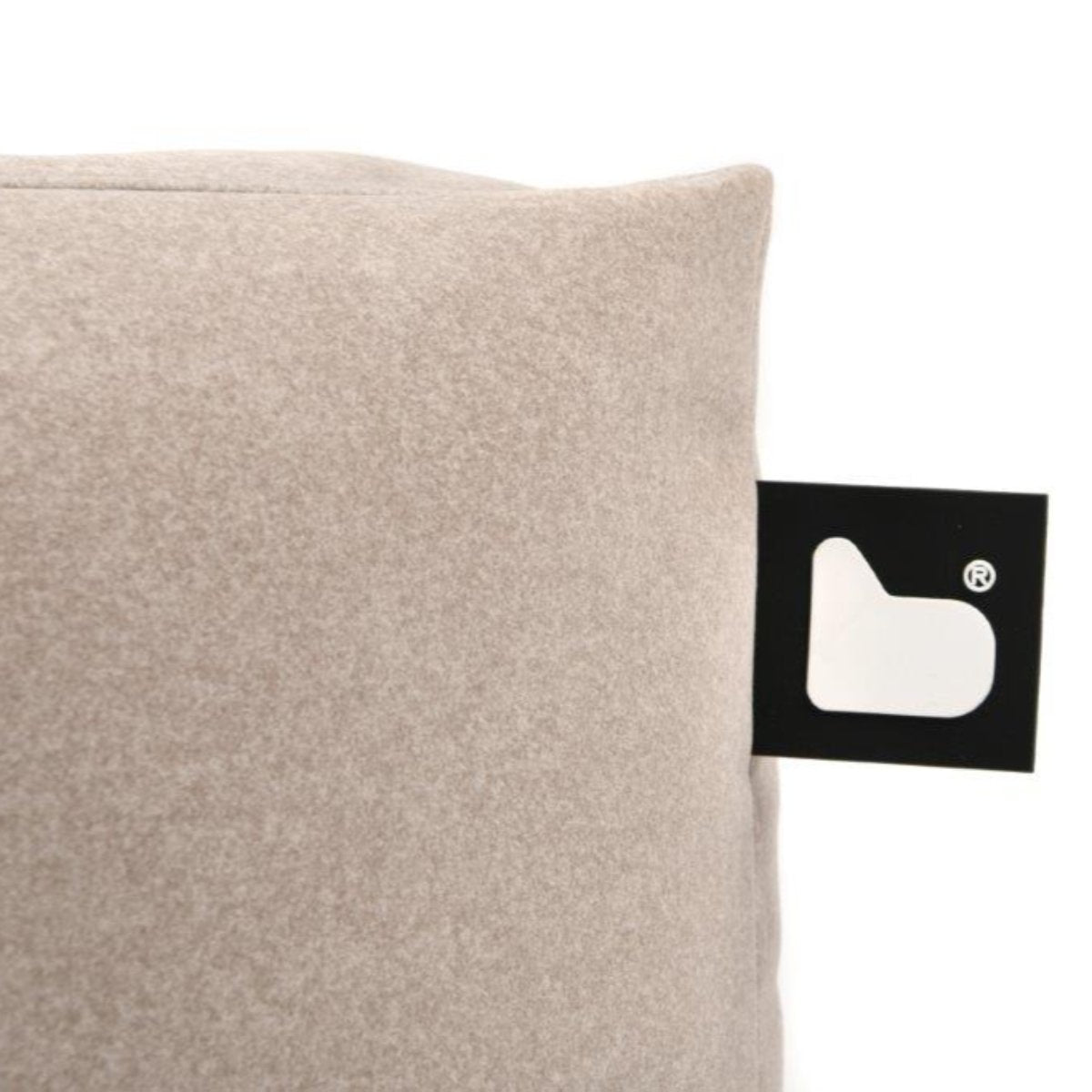 Extreme Lounging B-Box Brushed Suede Stool-Beaumonde