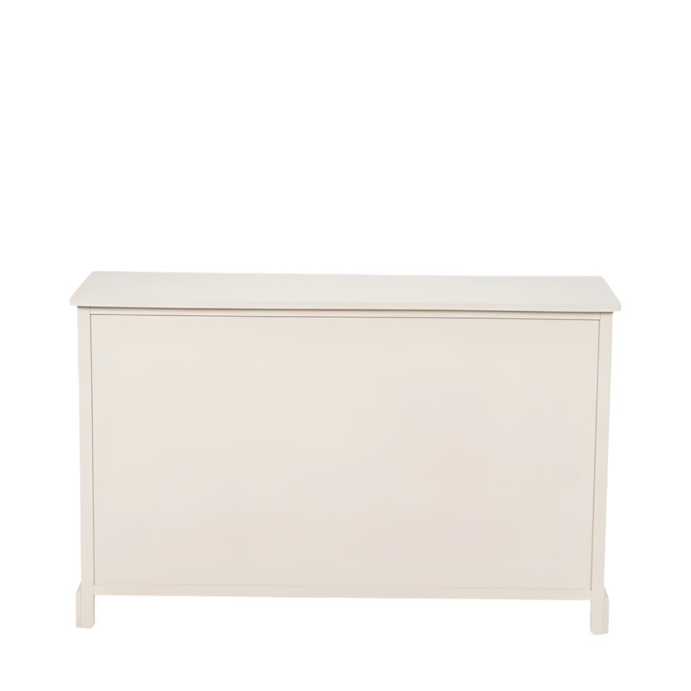 Beau&Co Bjarke Linen Pine Wood 3 Door 3 Drawer Unit