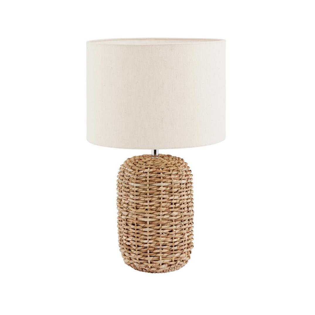 Beau&Co Einar Woven Tall Table Lamp In Natural