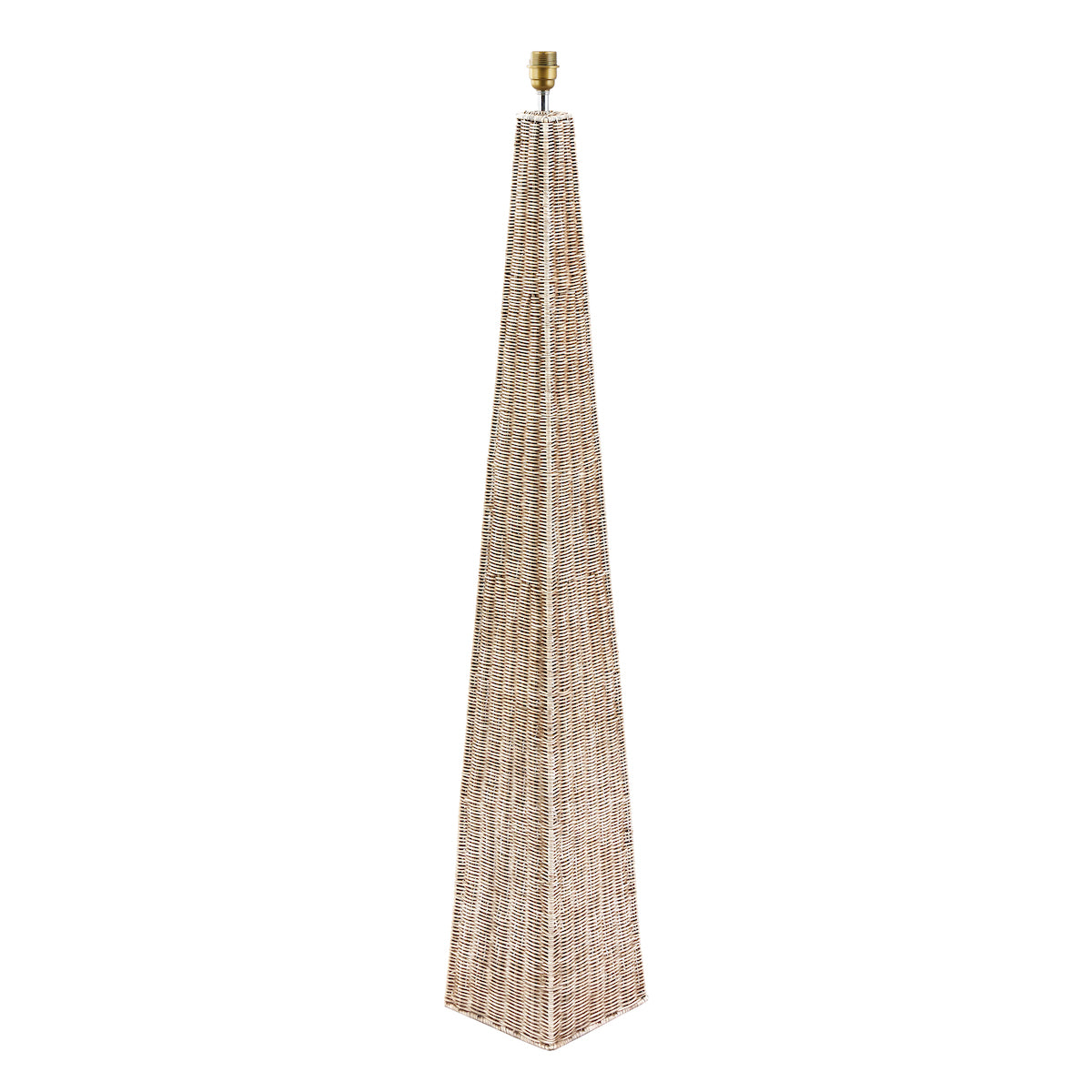 Beau&Co Seacomb Rattan Pyramid Floor Lamp Base