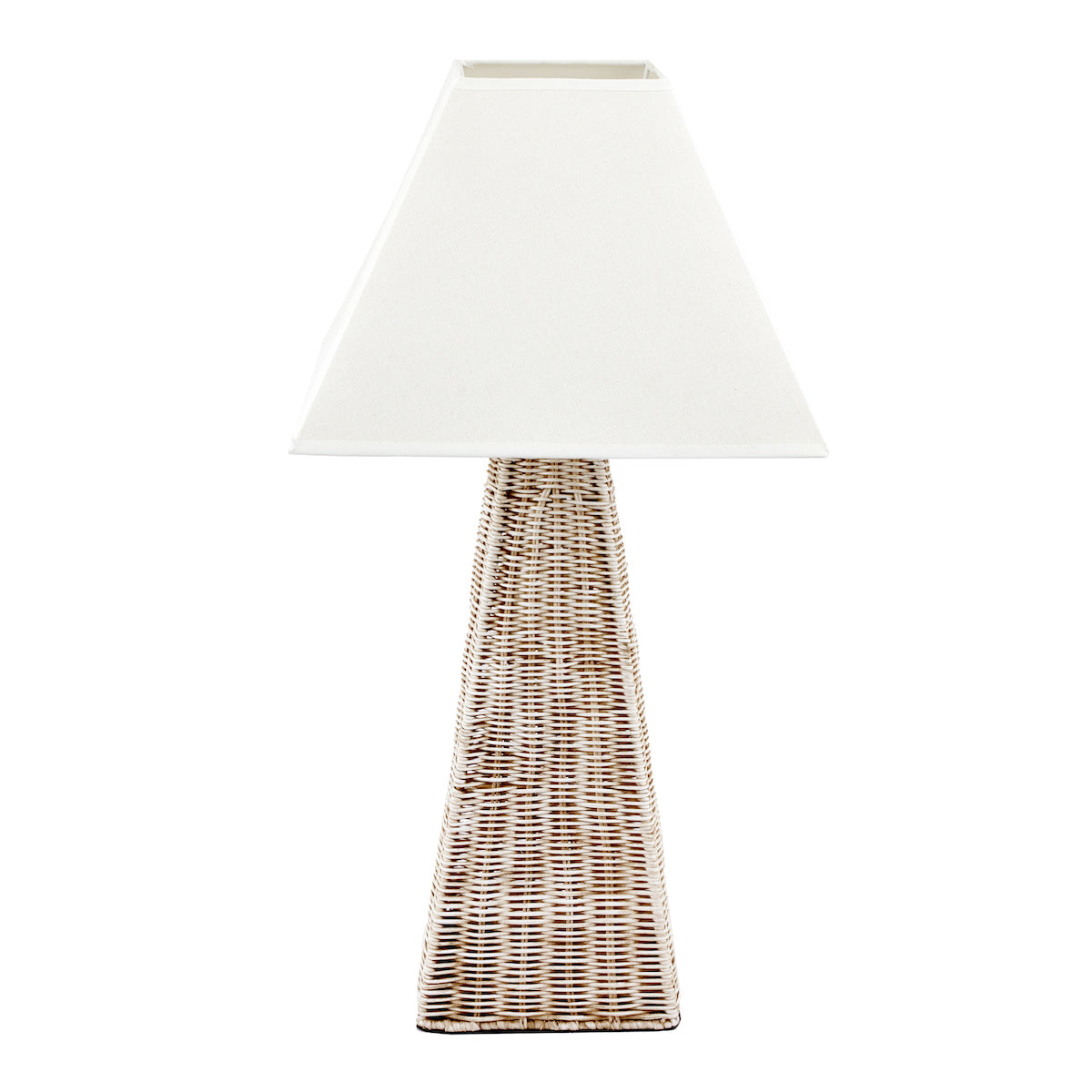 Beau&Co Seacomb Rattan Pyramid Table Lamp Base