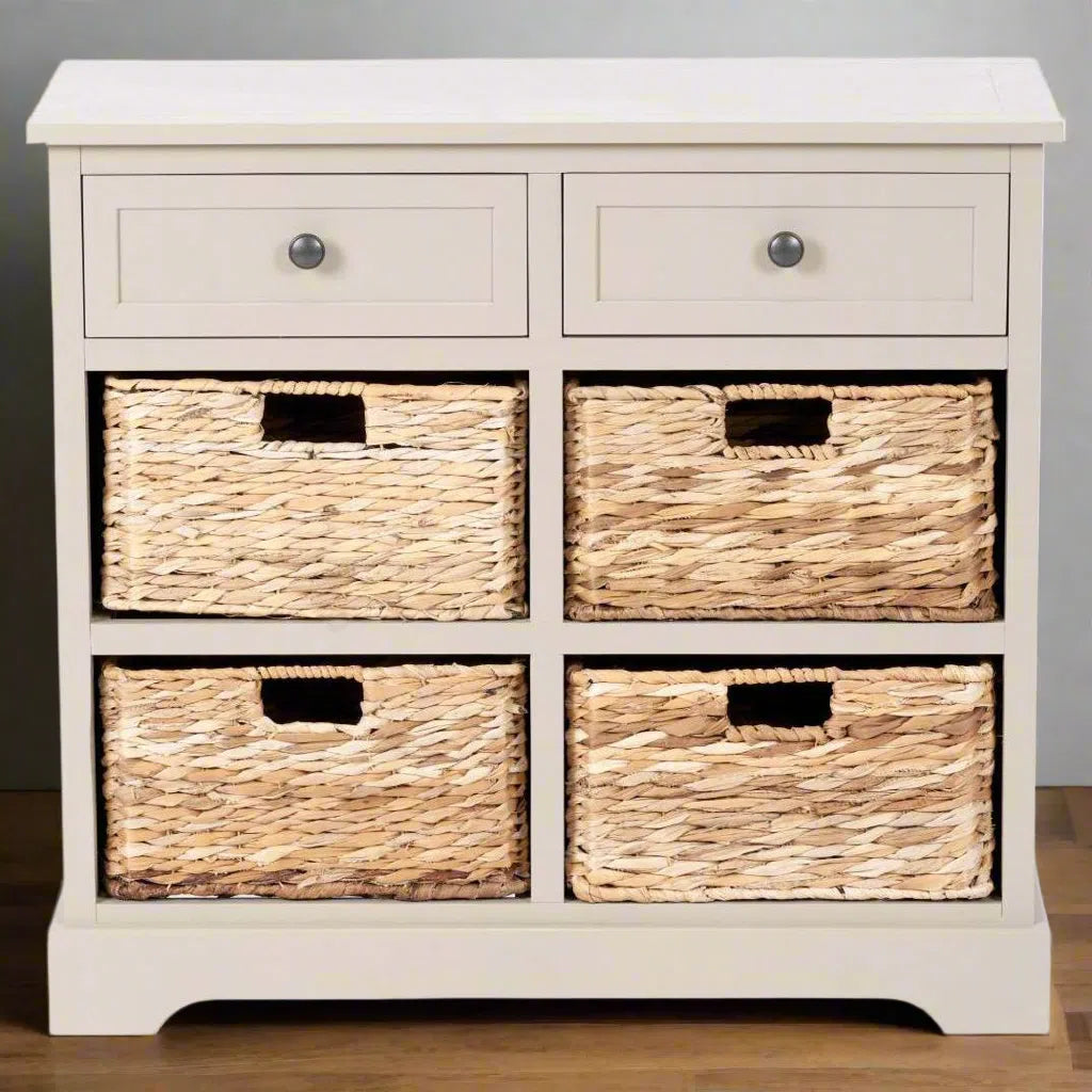 Beau&Co Sivert Putty Pine Storage Unit