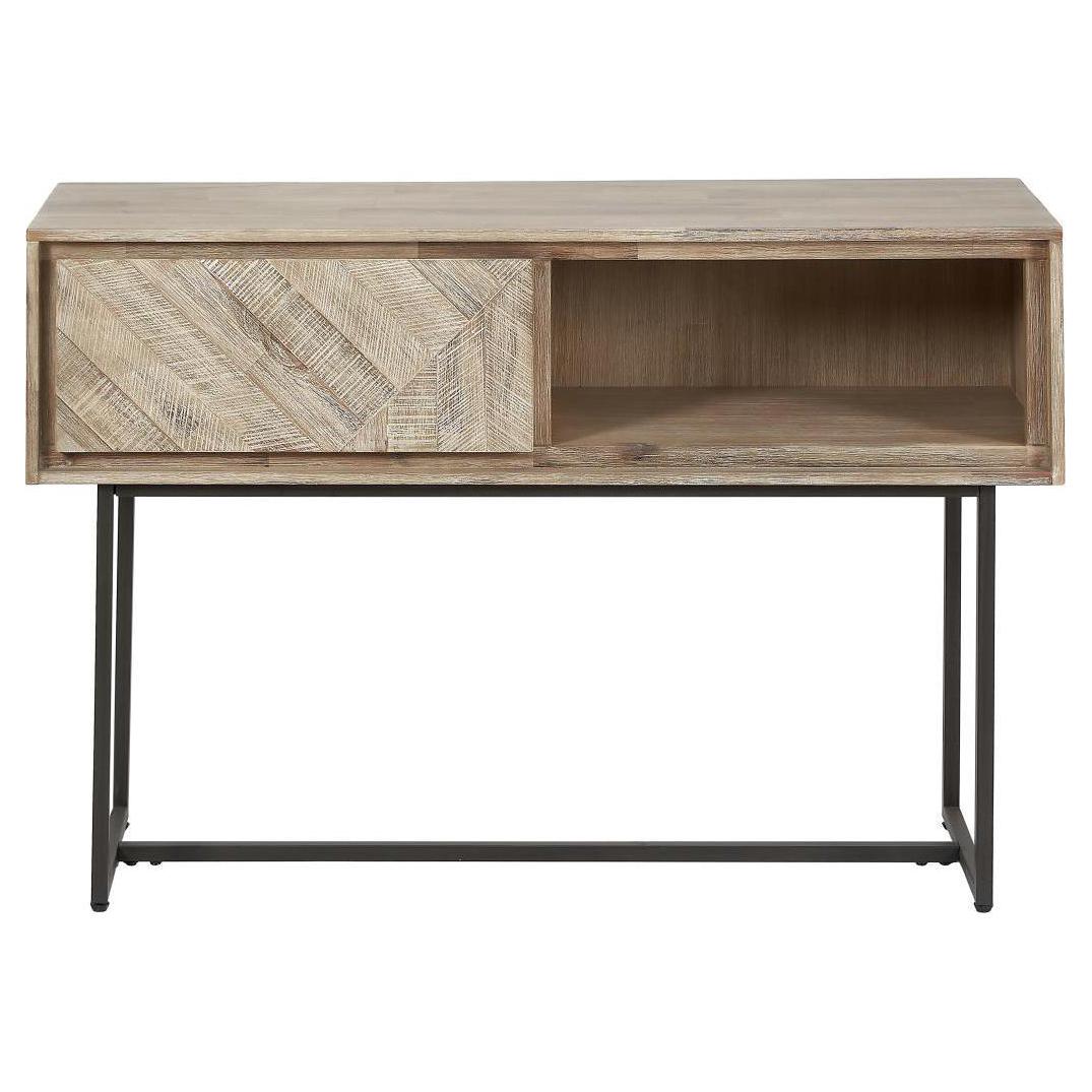 Beau&Co Torben Sand Wash Acacia Wood Console Table