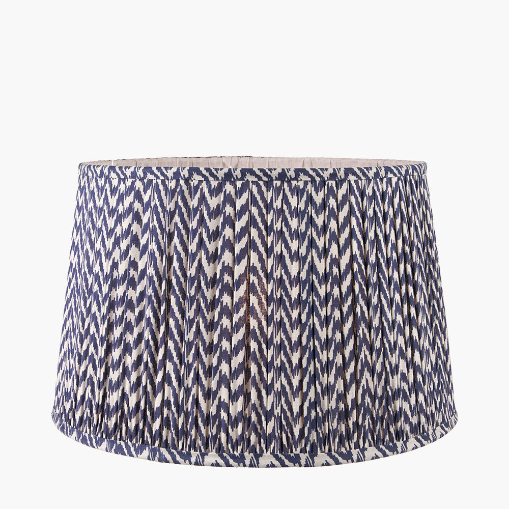 Beau&Co Zig Zag Empire Shade In Blue