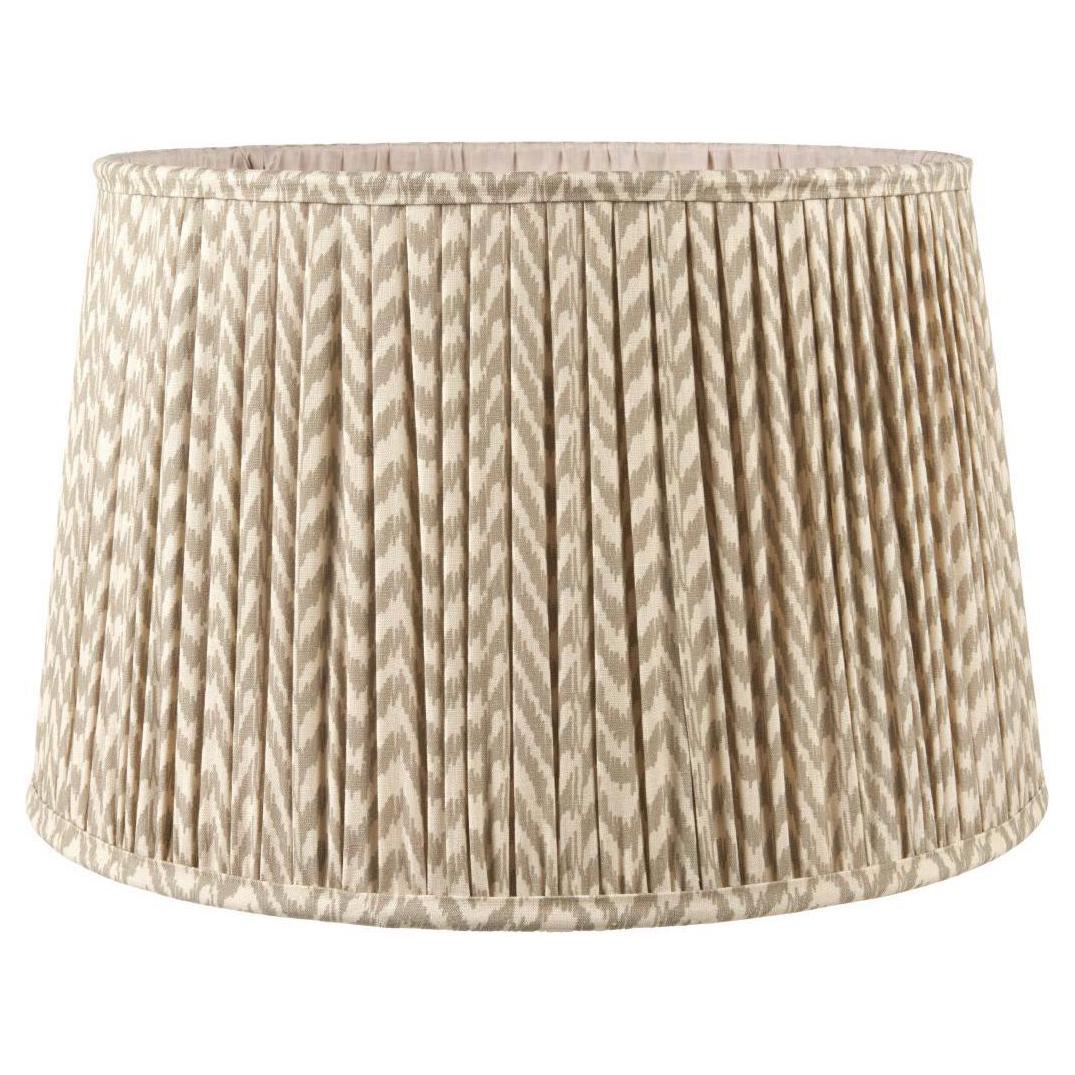Beau&Co Zig Zag Empire Shade In Taupe