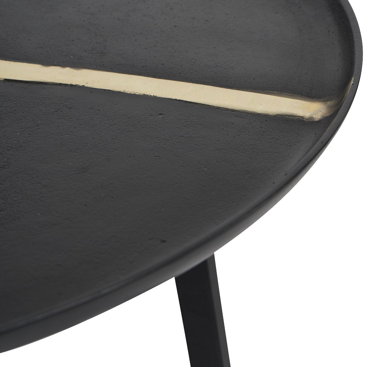 Beaumonde Home Soren Set of Two Textured Aluminium Coffee Tables