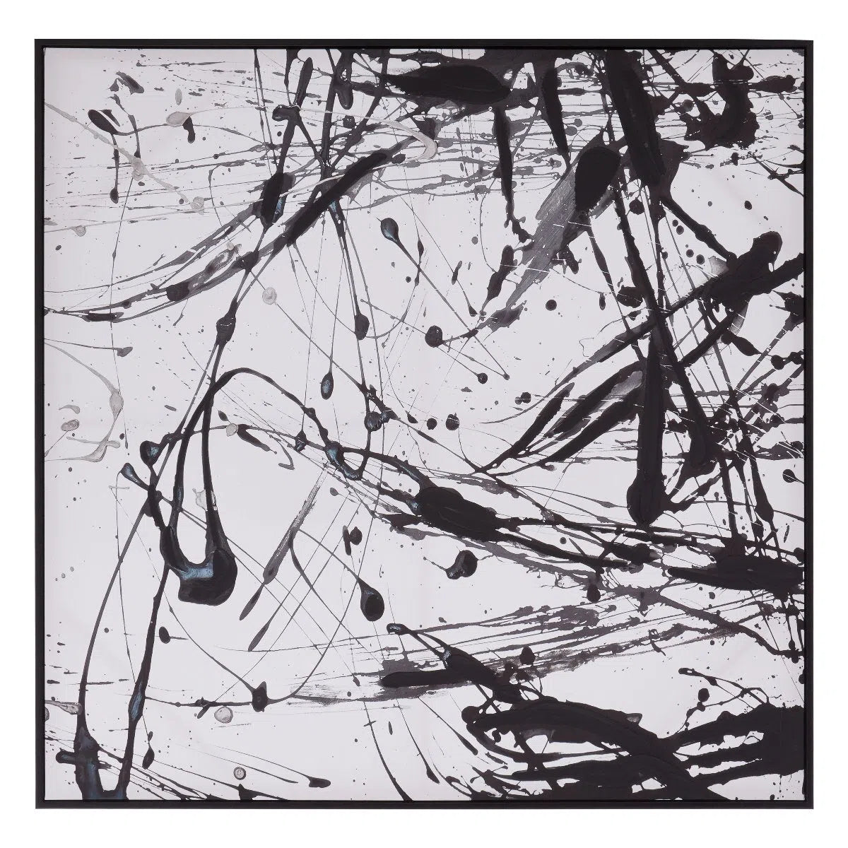 Beaumonde Home ‘Astratti Black And White’ Wall Art-Beaumonde